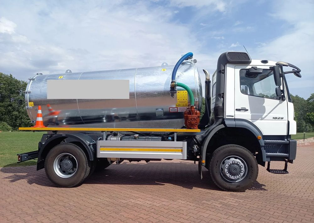 Mercedes-Benz AXOR 1829 4X4 4 WD ALLOARD - Tank truck: picture 1 Mercedes-Benz AXOR 1829 4X4 4 WD ALLOARD - Tank truck: picture 1