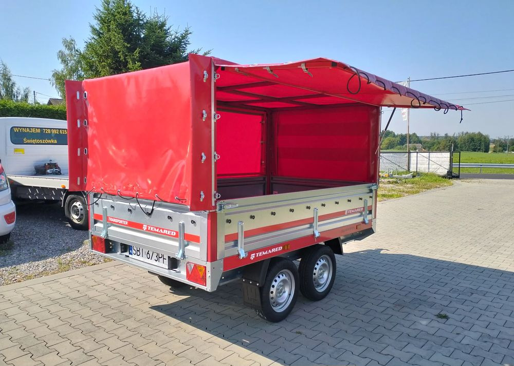 TEMARED 2osie 750kg straż strażacka pożarnicza - Dropside/ Flatbed trailer: picture 2 TEMARED 2osie 750kg straż strażacka pożarnicza - Dropside/ Flatbed trailer: picture 2
