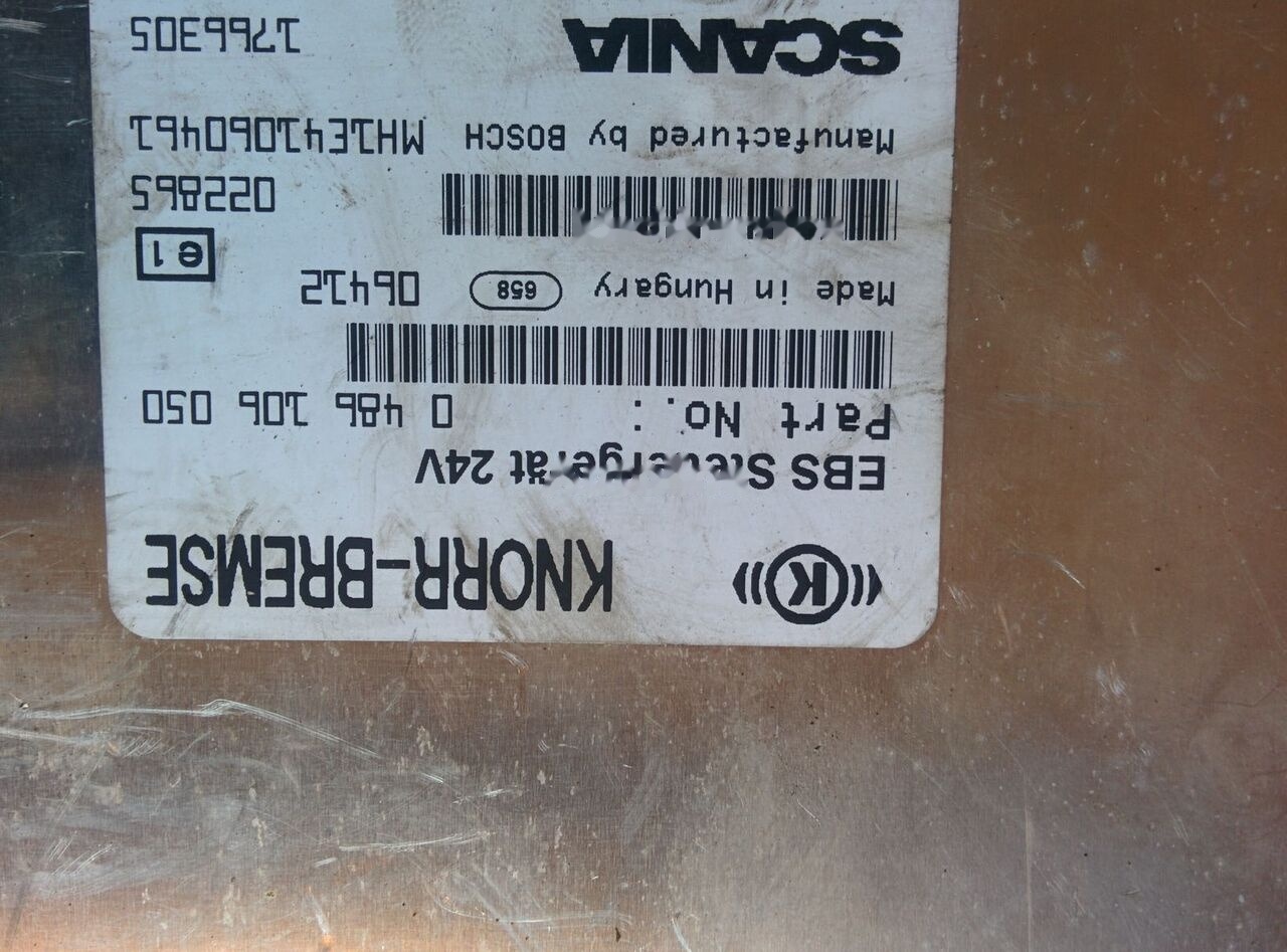 Bosch 0486106059 Scania OMNI LINK - ECU for Bus: picture 4 Bosch 0486106059 Scania OMNI LINK - ECU for Bus: picture 4