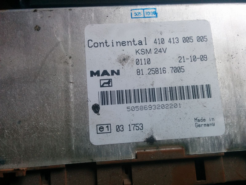 MAN 410413005005 - ECU: picture 1 MAN 410413005005 - ECU: picture 1