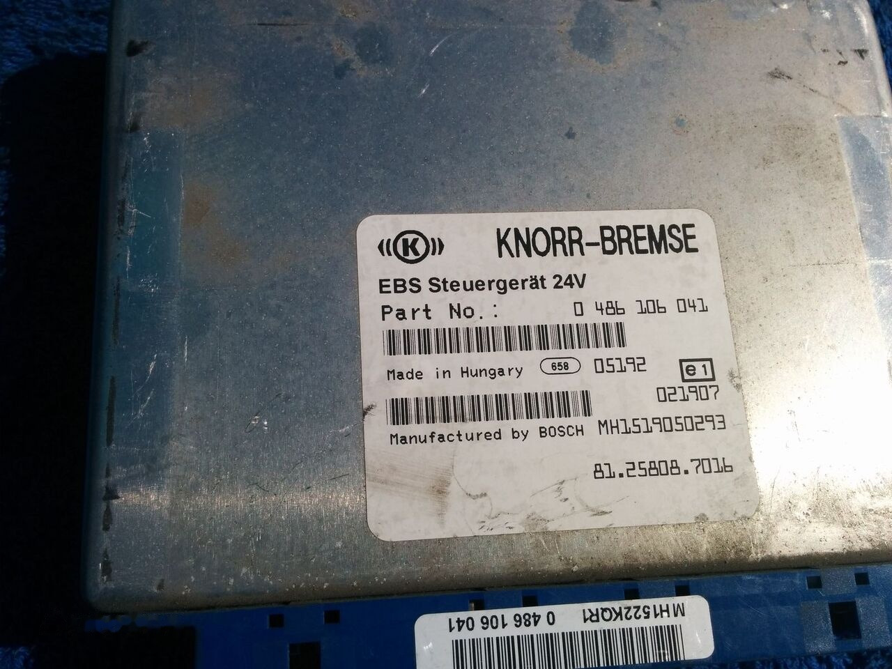 MAN IDSMS-2 WABCO 4461702000.\4462100070. BUS 81.25811.-7015 4461702000 MAN CYTI - ECU for Bus: picture 4 MAN IDSMS-2 WABCO 4461702000.\4462100070. BUS 81.25811.-7015 4461702000 MAN CYTI - ECU for Bus: picture 4