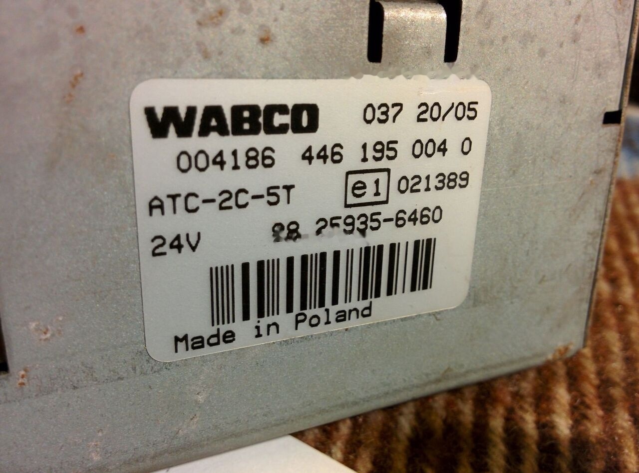 MAN Wabco 037 20/05 . 4461950040 83.25814-6003 MAN LionsCiti - ECU for Bus: picture 5 MAN Wabco 037 20/05 . 4461950040 83.25814-6003 MAN LionsCiti - ECU for Bus: picture 5