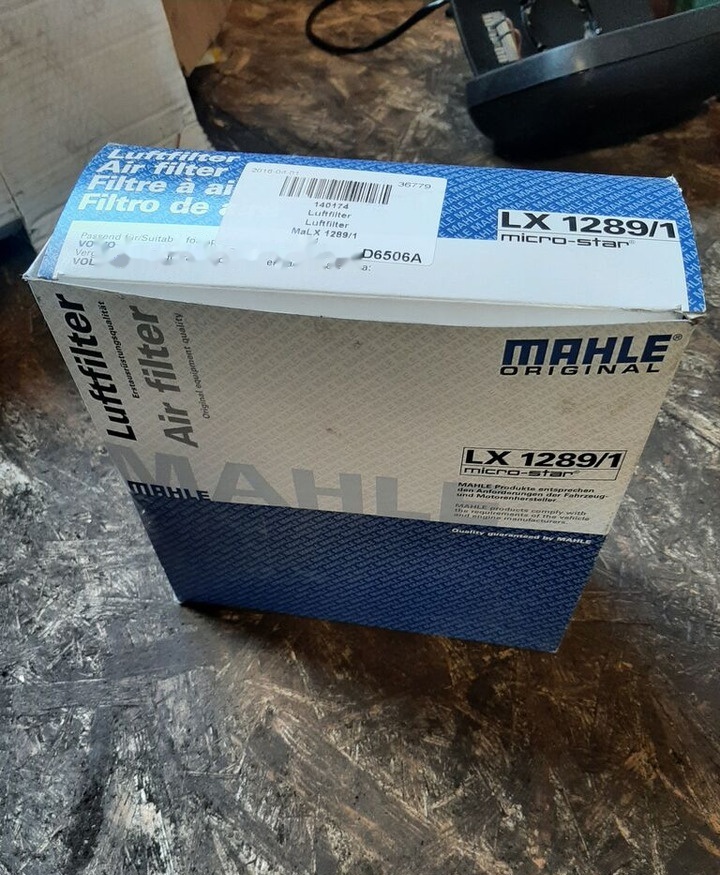 Mahle Original - Air filter for Bus: picture 2 Mahle Original - Air filter for Bus: picture 2
