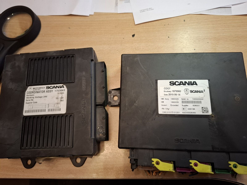 Scania C007. C006 - ECU: picture 1 Scania C007. C006 - ECU: picture 1