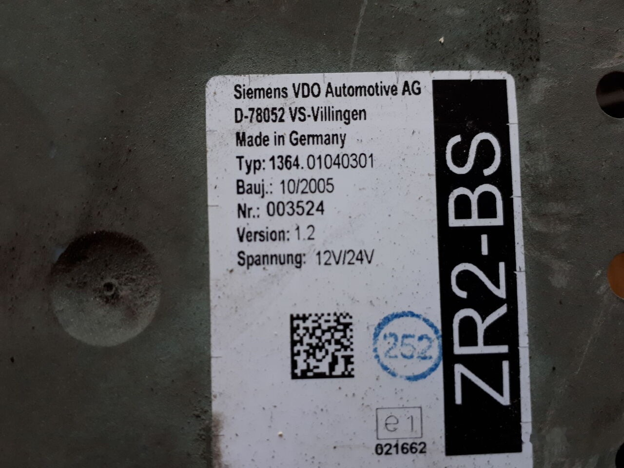 ECU for Bus Scania MUX2-B MUX2-M.MUX2-B+/ ZR2-BS/ ZR2-BD   Scania Neoplan: picture 6