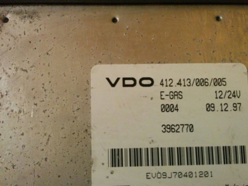 Scania VDO 412.413/006/005 412.413/006/002 - ECU: picture 4 Scania VDO 412.413/006/005 412.413/006/002 - ECU: picture 4