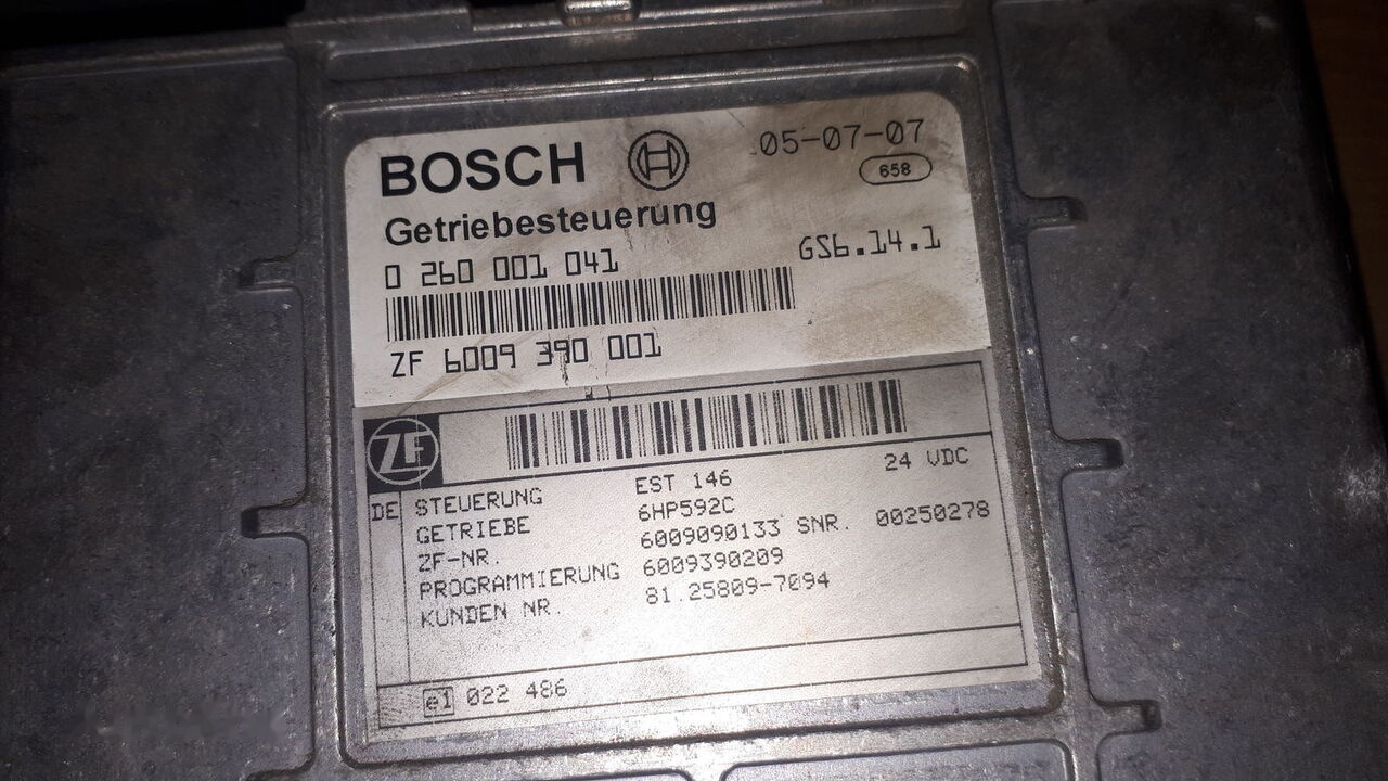 Scania kpp 602S .0260001031 . 032. 041. ZF5HP592C Scania 94 / Volvo/ MAN - ECU for Bus: picture 2 Scania kpp 602S .0260001031 . 032. 041. ZF5HP592C Scania 94 / Volvo/ MAN - ECU for Bus: picture 2