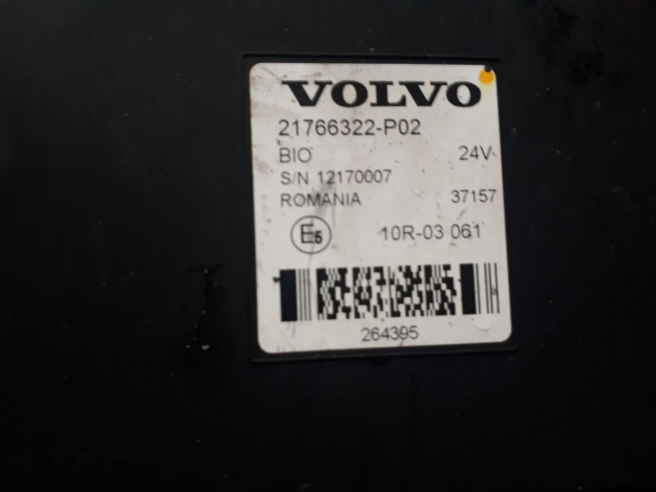Volvo 20503188-P04.3195082-2 R03 Volvo B12 - ECU for Bus: picture 2 Volvo 20503188-P04.3195082-2 R03 Volvo B12 - ECU for Bus: picture 2