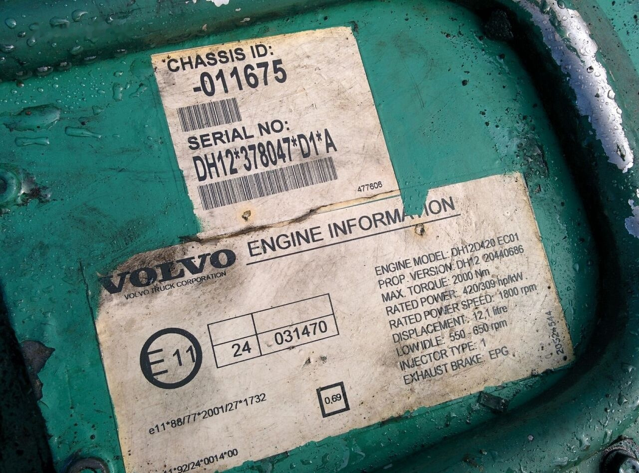 Volvo B12m - ECU for Bus: picture 4 Volvo B12m - ECU for Bus: picture 4