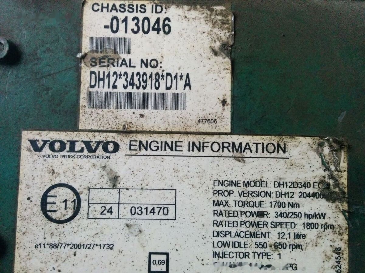 Volvo B12m - ECU for Bus: picture 5 Volvo B12m - ECU for Bus: picture 5
