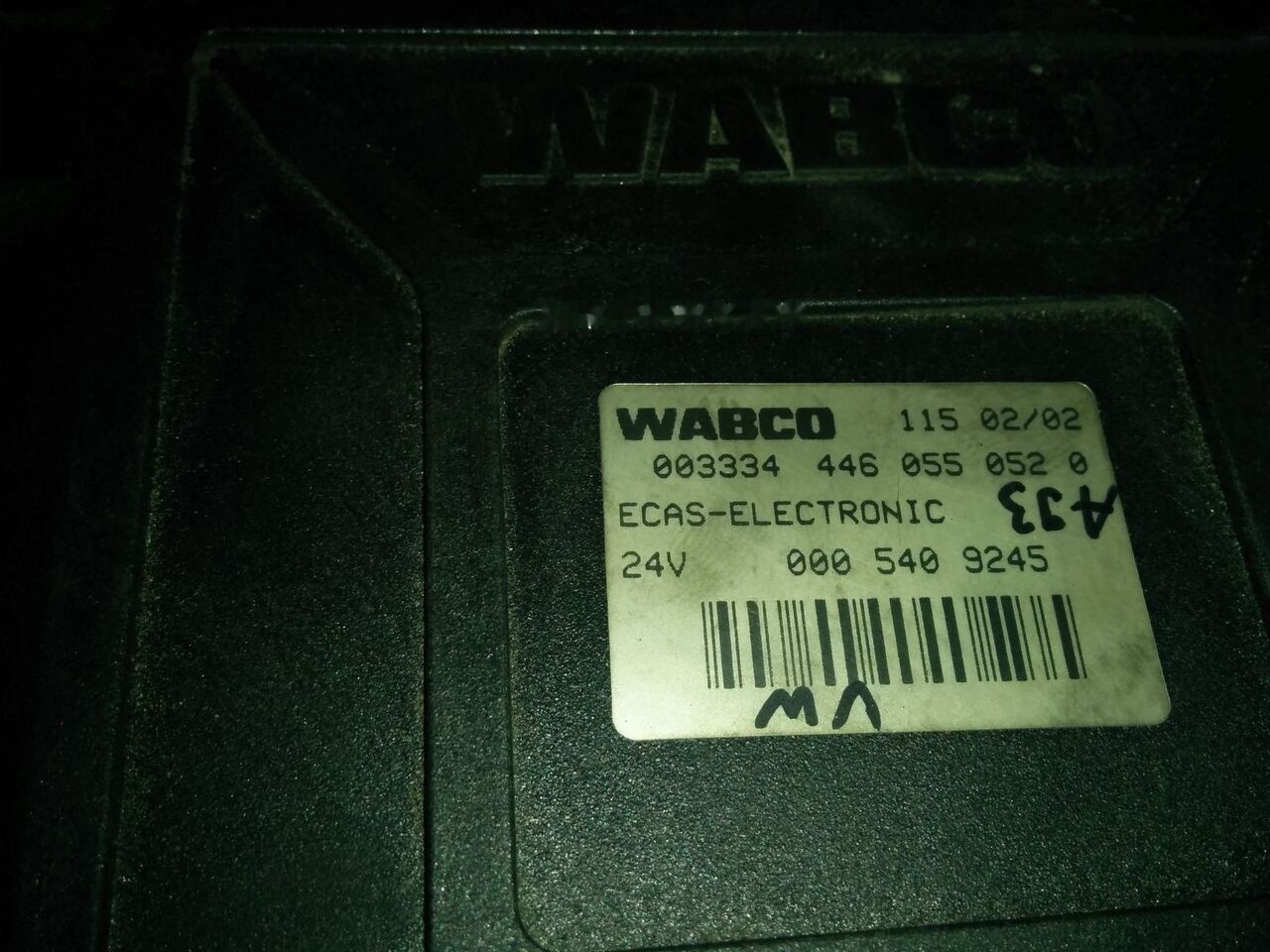 WABCO 4460550520.\FLO Control 22123A24\0839W3 - ECU for Bus: picture 4 WABCO 4460550520.\FLO Control 22123A24\0839W3 - ECU for Bus: picture 4