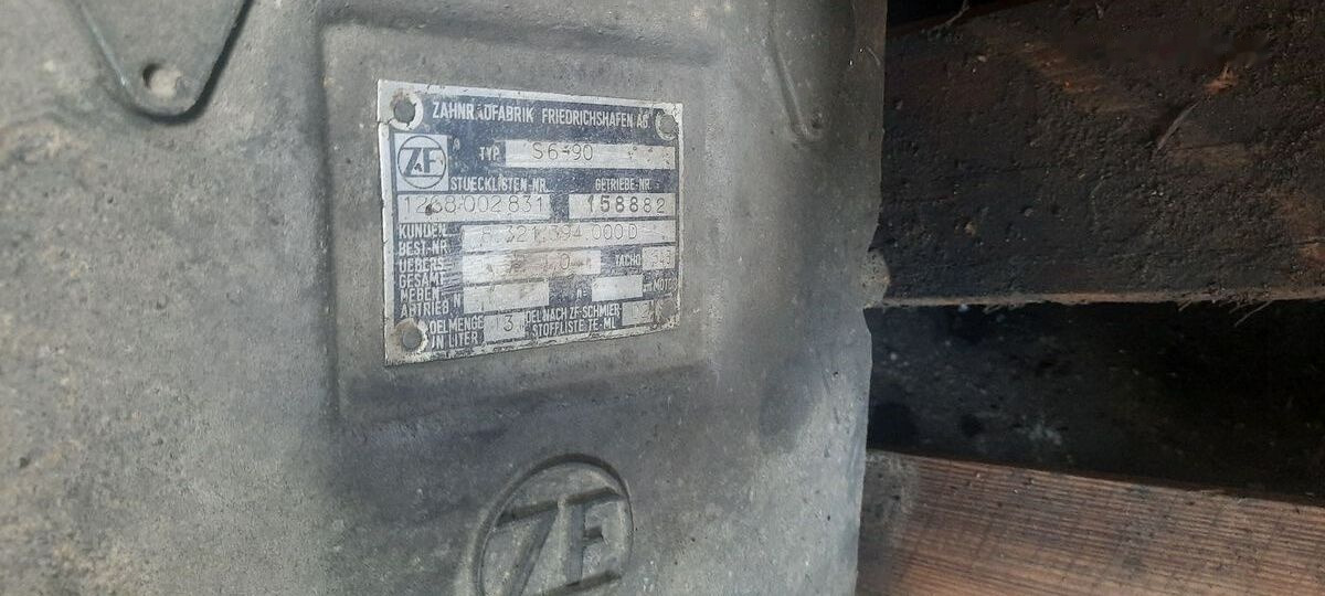 ZF S6-90 Mercedes-Benz OM405 - Gearbox for Bus: picture 2 ZF S6-90 Mercedes-Benz OM405 - Gearbox for Bus: picture 2