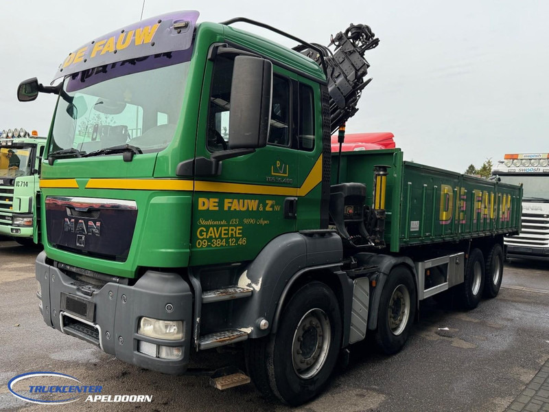 MAN TGS 35.400 8x4 Bladgeveerd, Handgeschakeld, HIAB 166-E4 Hipro - Tipper, Crane truck: picture 3 MAN TGS 35.400 8x4 Bladgeveerd, Handgeschakeld, HIAB 166-E4 Hipro - Tipper, Crane truck: picture 3