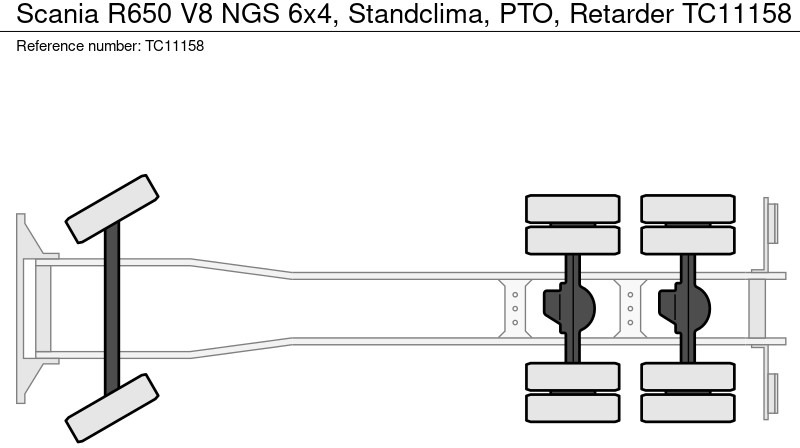 Lease a Scania R650 V8 NGS 6x4, Standclima, PTO, Retarder Scania R650 V8 NGS 6x4, Standclima, PTO, Retarder: picture 12
