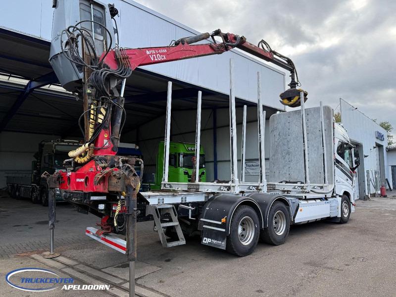 Volvo FH 650 6x4, FTG V1000X.81 laadkraan - Timber truck, Crane truck: picture 2 Volvo FH 650 6x4, FTG V1000X.81 laadkraan - Timber truck, Crane truck: picture 2