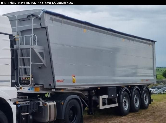 Benalu BULKLINER S Kippauflieger Vollaluminium 51,5 m³ - Tipper semi-trailer: picture 1 Benalu BULKLINER S Kippauflieger Vollaluminium 51,5 m³ - Tipper semi-trailer: picture 1