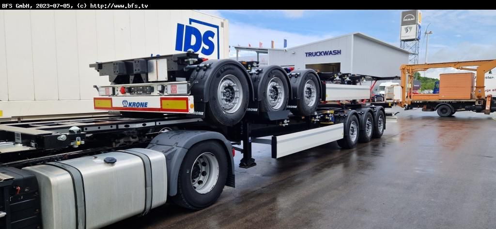 Krone   Container Chassi SDC 27 eLTU5-2  - Container transporter/ Swap body semi-trailer: picture 3 Krone   Container Chassi SDC 27 eLTU5-2  - Container transporter/ Swap body semi-trailer: picture 3