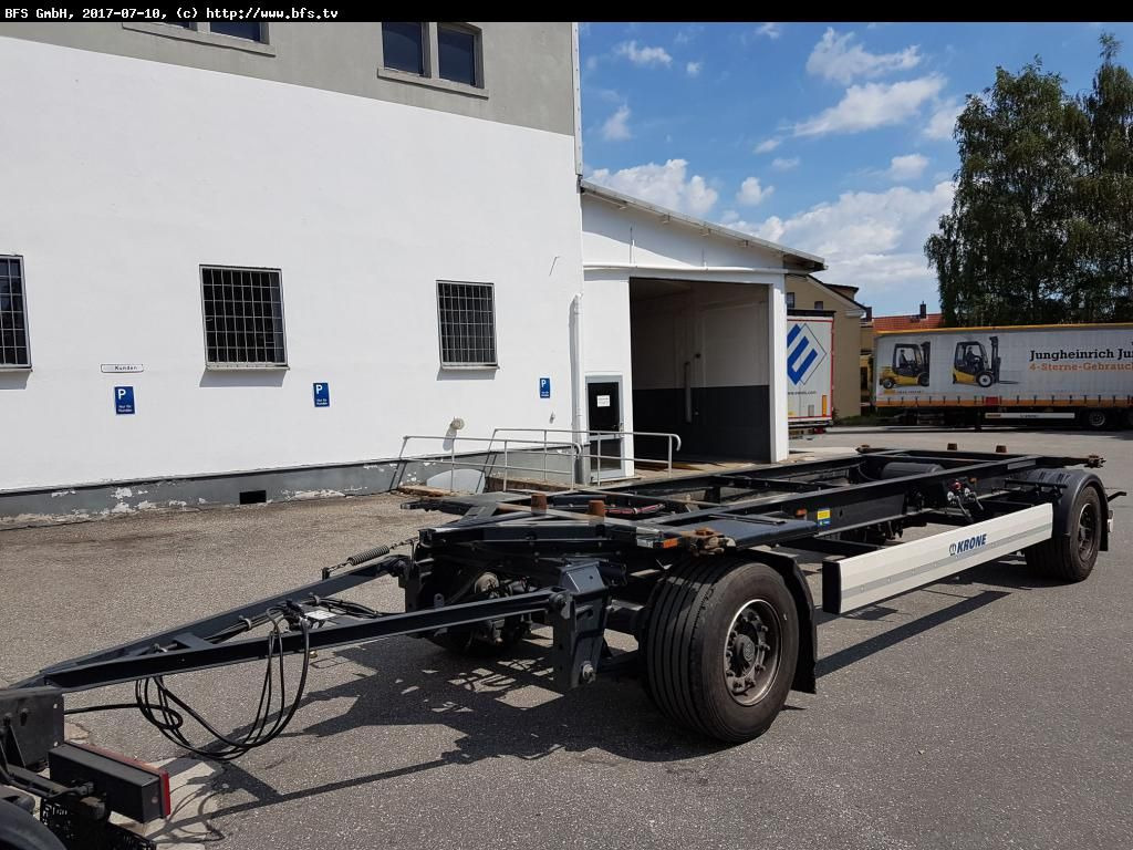 Krone Lafette AZ 18E BDF Lafette - Container transporter/ Swap body trailer: picture 1 Krone Lafette AZ 18E BDF Lafette - Container transporter/ Swap body trailer: picture 1