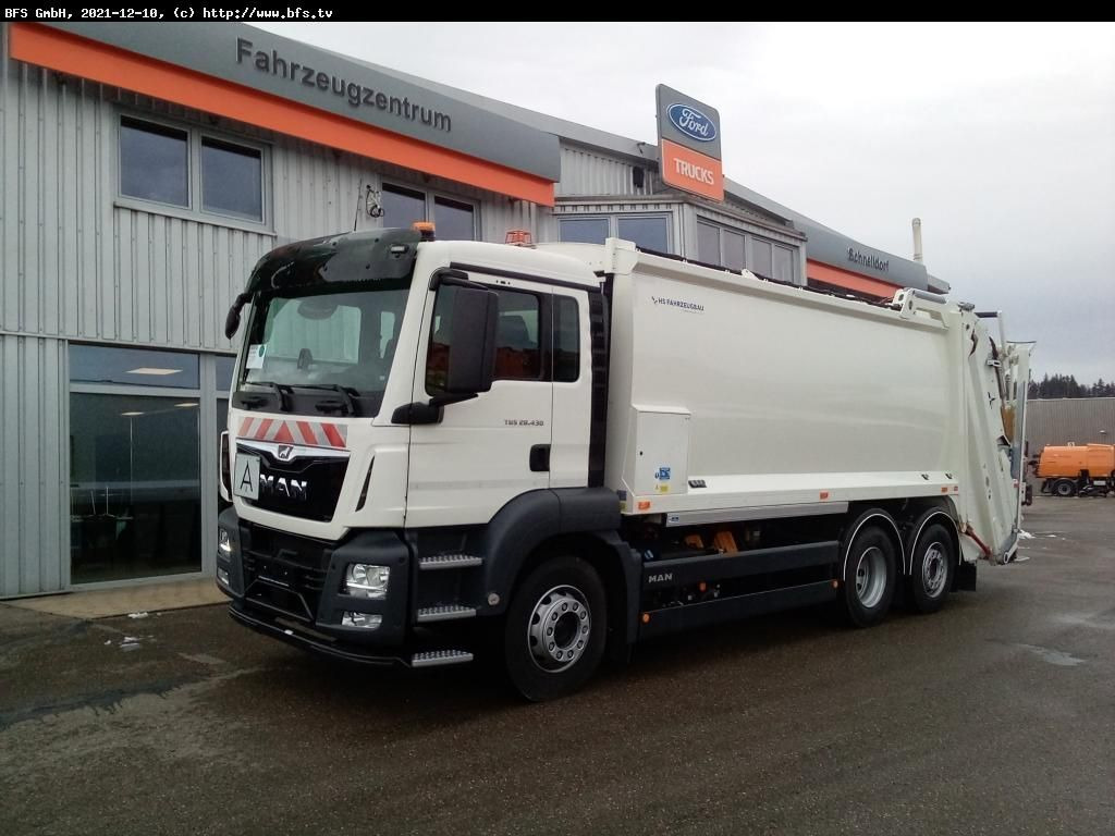 MAN TGS 26.430 6x2-4 BL HS UL Olympus 23 - Euro Max - Garbage truck: picture 1 MAN TGS 26.430 6x2-4 BL HS UL Olympus 23 - Euro Max - Garbage truck: picture 1