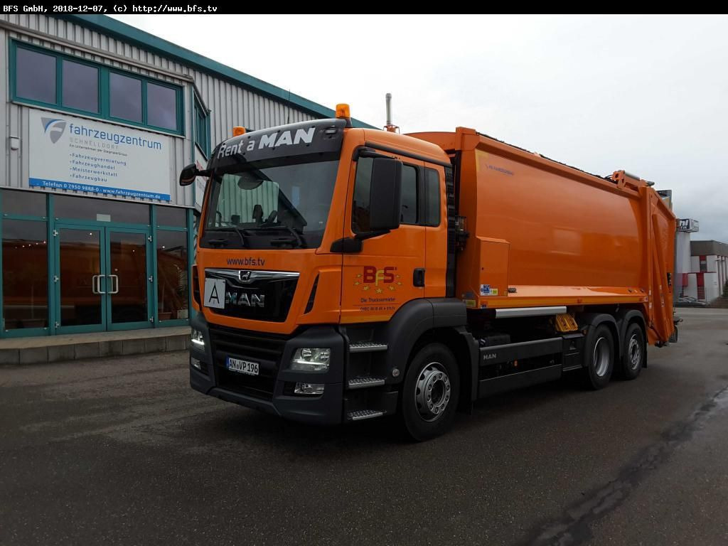 MAN TGS 28.320 6x2-4 BL HS HL Olympus 23W - Omni-DEK - Garbage truck: picture 1 MAN TGS 28.320 6x2-4 BL HS HL Olympus 23W - Omni-DEK - Garbage truck: picture 1