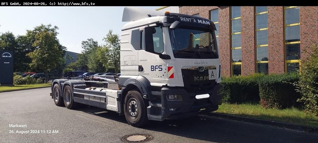 MAN TGS (TG3) 26.510 6x2-4 BL CH HIAB - Hook lift truck: picture 1 MAN TGS (TG3) 26.510 6x2-4 BL CH HIAB - Hook lift truck: picture 1