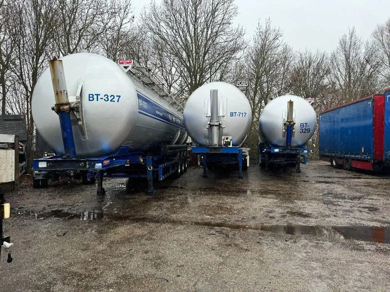 Atcomex 10 UNITS - 3 AXLE KIPPER BULK 1 COMP. 60 - Silo semi-trailer: picture 1 Atcomex 10 UNITS - 3 AXLE KIPPER BULK 1 COMP. 60 - Silo semi-trailer: picture 1