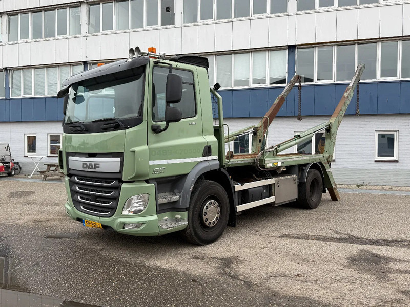 DAF CF 290 4X2 EURO 6 + MULTILIFT SKIPLOADER (HIAB) - Skip loader truck: picture 1 DAF CF 290 4X2 EURO 6 + MULTILIFT SKIPLOADER (HIAB) - Skip loader truck: picture 1