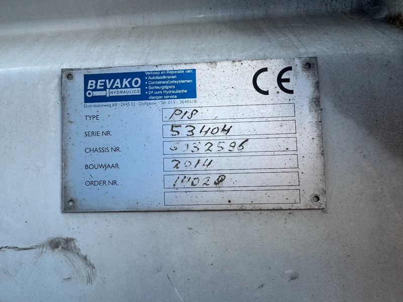 Skip loader truck DAF CF 400 6X2 - EURO 6 + VDL P-18 + REMOTE + LIFT AXLE: picture 15
