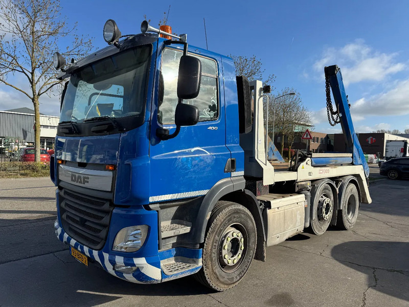 Skip loader truck DAF CF 400 6X2 - EURO 6 + VDL P-18 + REMOTE + LIFT AXLE: picture 6