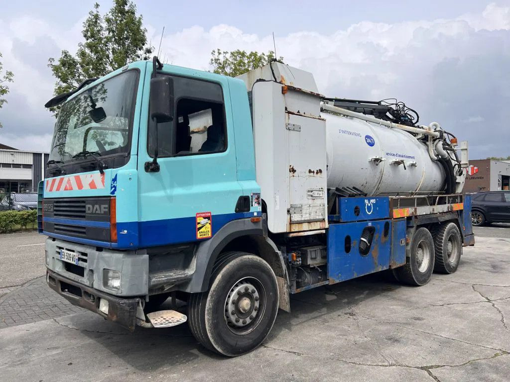 DAF CF 85.380 6X4 VACUUM CLEANER - FULL STEEL - Vacuum truck: picture 1 DAF CF 85.380 6X4 VACUUM CLEANER - FULL STEEL - Vacuum truck: picture 1