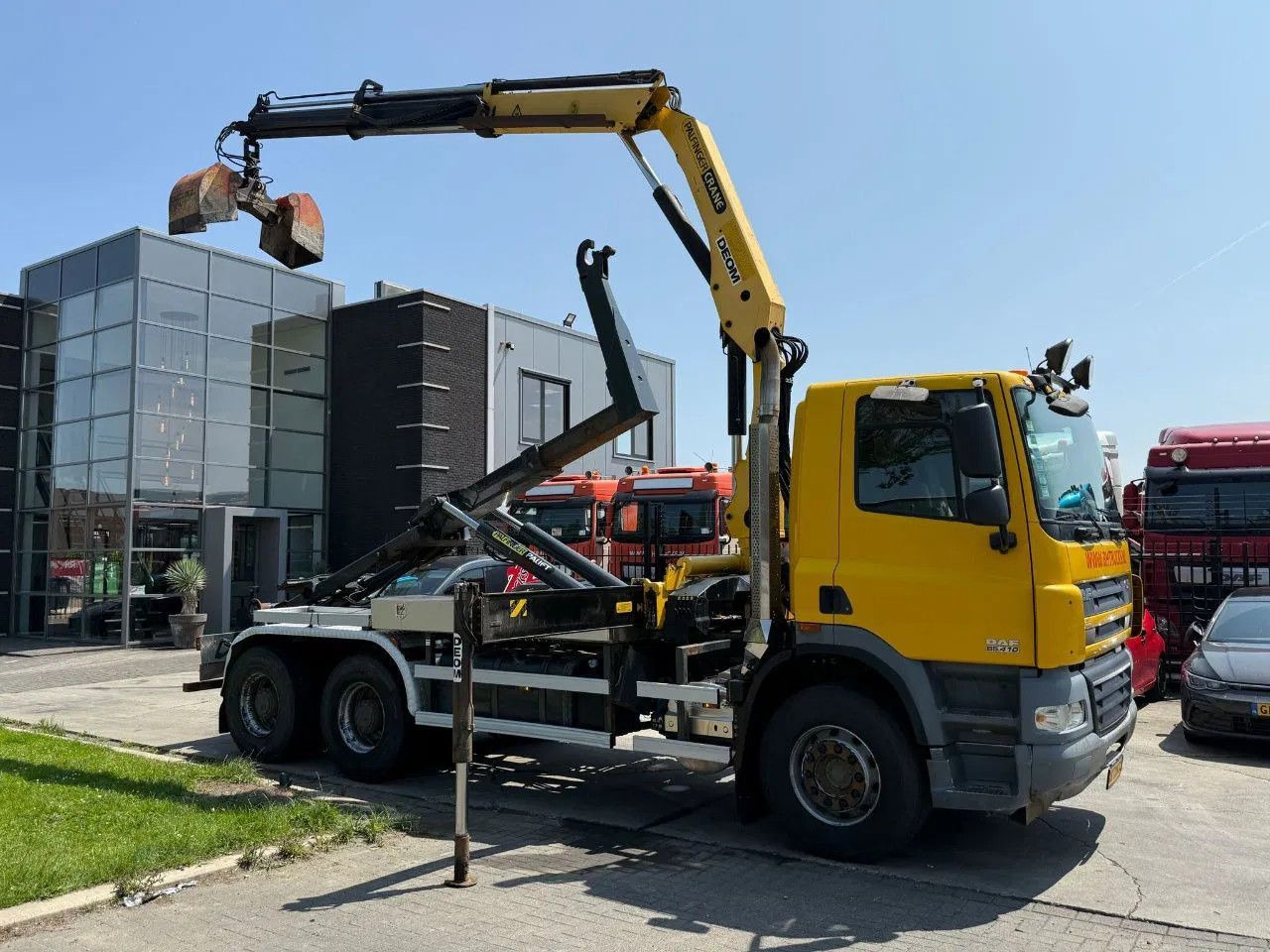 DAF CF 85.410 6X4 - EURO 5 + PALFINGER PK15500 + REM - Crane truck: picture 3 DAF CF 85.410 6X4 - EURO 5 + PALFINGER PK15500 + REM - Crane truck: picture 3