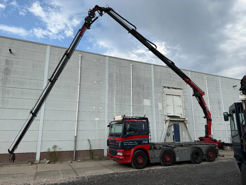 DAF CF 85.460 8X2 + YEAR 2016 HMF CRANE 2620-K4 + FLYJIB + WINCH + REMOTE - Cable system truck, Crane truck: picture 4 DAF CF 85.460 8X2 + YEAR 2016 HMF CRANE 2620-K4 + FLYJIB + WINCH + REMOTE - Cable system truck, Crane truck: picture 4