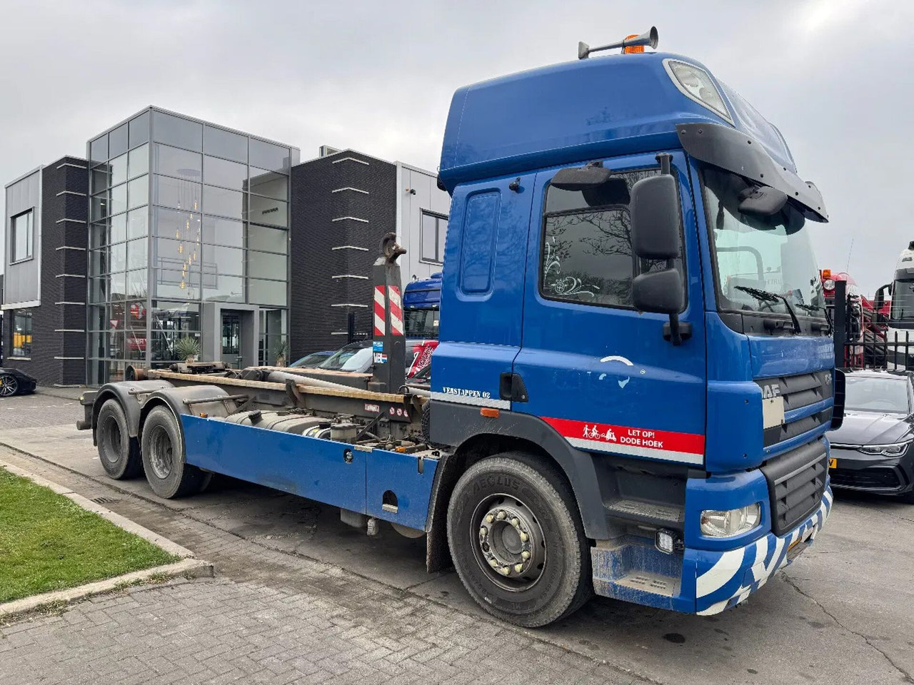 Hook lift truck DAF CF 85 6X2 - EURO 5 + VDL HOOK + LIFT AXLE + TÜV: picture 9