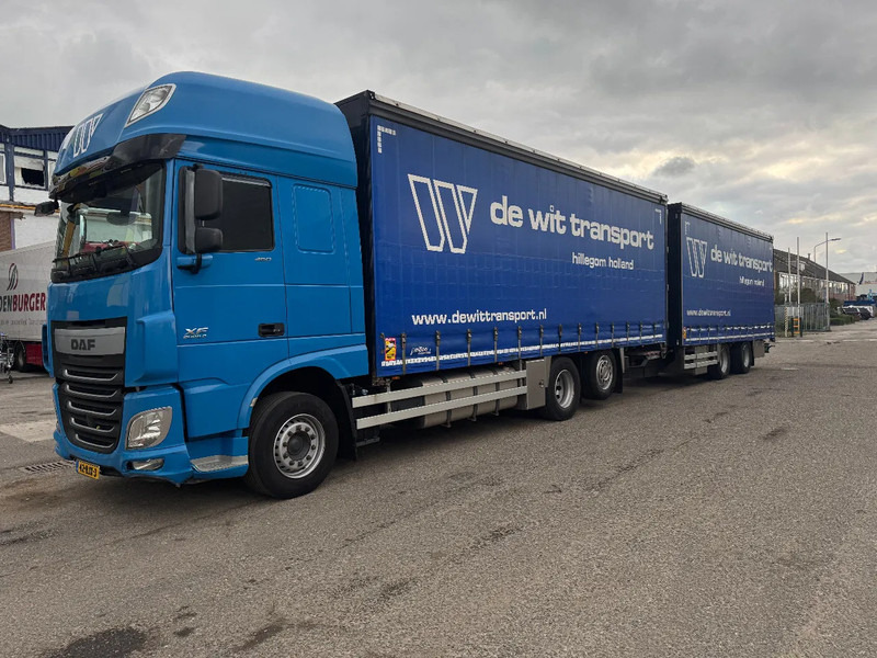 DAF XF 460 6X2 EURO 6 + FLOOR HANGER MOT 07-2026 - Curtainsider truck: picture 1 DAF XF 460 6X2 EURO 6 + FLOOR HANGER MOT 07-2026 - Curtainsider truck: picture 1