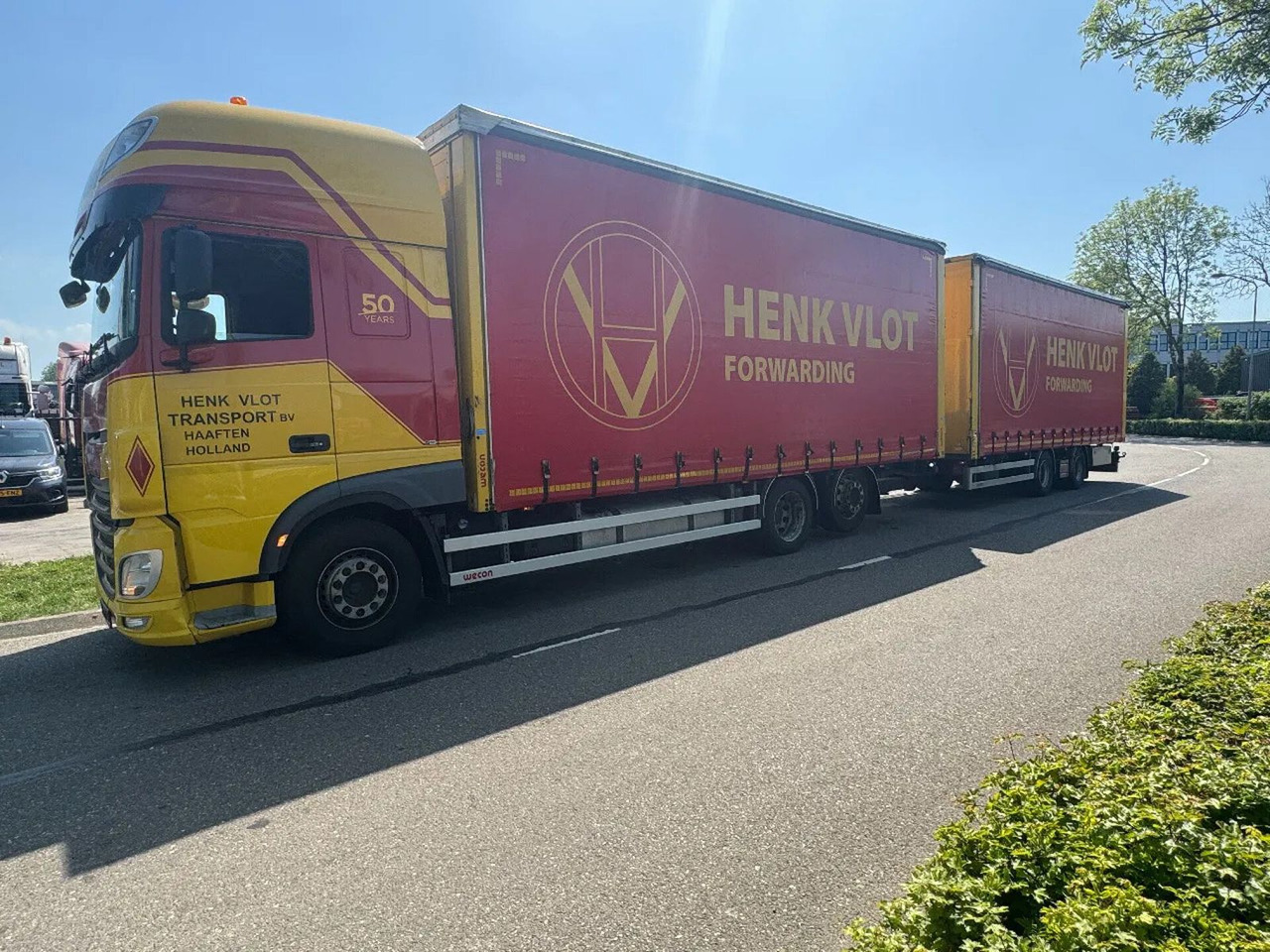 DAF XF 480 6X2 JUMBO + WECON HANGER SLIDING ROOF + T - Curtainsider truck: picture 4 DAF XF 480 6X2 JUMBO + WECON HANGER SLIDING ROOF + T - Curtainsider truck: picture 4
