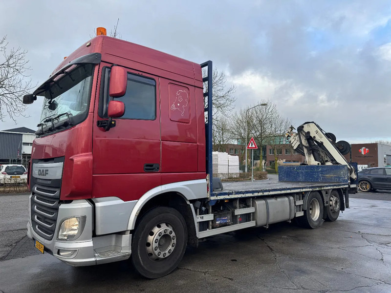 DAF XF 510 6X2 EURO 6 + HIAB 166 HI PRO + REMOTE CONTROL - Dropside/ Flatbed truck, Crane truck: picture 2 DAF XF 510 6X2 EURO 6 + HIAB 166 HI PRO + REMOTE CONTROL - Dropside/ Flatbed truck, Crane truck: picture 2