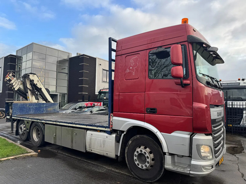 DAF XF 510 6X2 EURO 6 + HIAB 166 HI PRO + REMOTE CONTROL - Dropside/ Flatbed truck, Crane truck: picture 5 DAF XF 510 6X2 EURO 6 + HIAB 166 HI PRO + REMOTE CONTROL - Dropside/ Flatbed truck, Crane truck: picture 5