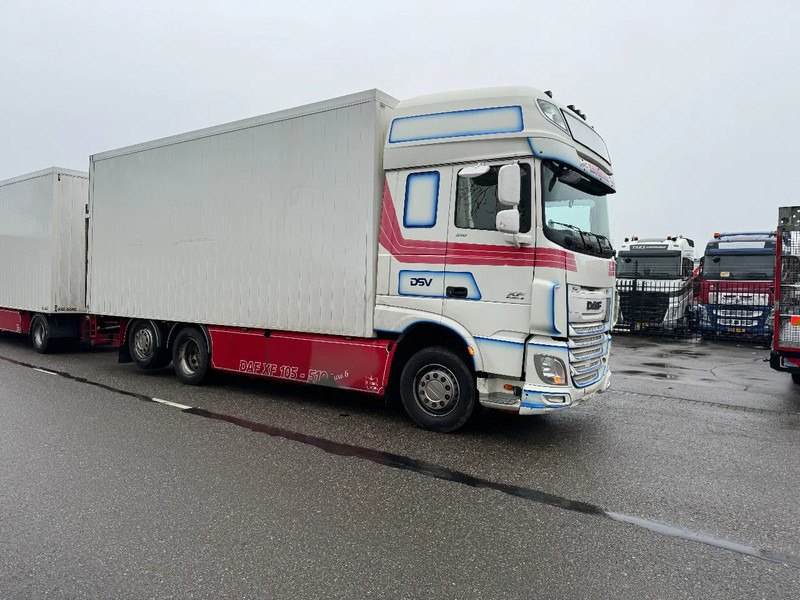 Box truck DAF XF 510 6X2 - EURO 6 + RETARDER + ZEPRO LIFT + REMOTE: picture 8