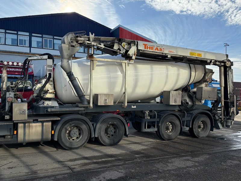 De Buf 2 AS - MIXER + CONVEYOR BELT (THEAM TSR15) + REMOTE CONTROL - Concrete mixer semi-trailer: picture 2 De Buf 2 AS - MIXER + CONVEYOR BELT (THEAM TSR15) + REMOTE CONTROL - Concrete mixer semi-trailer: picture 2