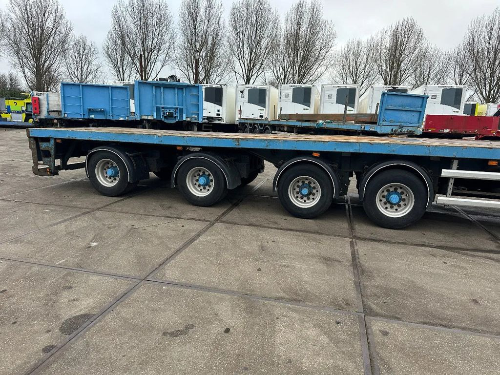 Floor 2 AXLE STEERING an 2 LIFT AXLE - Dropside/ Flatbed semi-trailer: picture 3 Floor 2 AXLE STEERING an 2 LIFT AXLE - Dropside/ Flatbed semi-trailer: picture 3