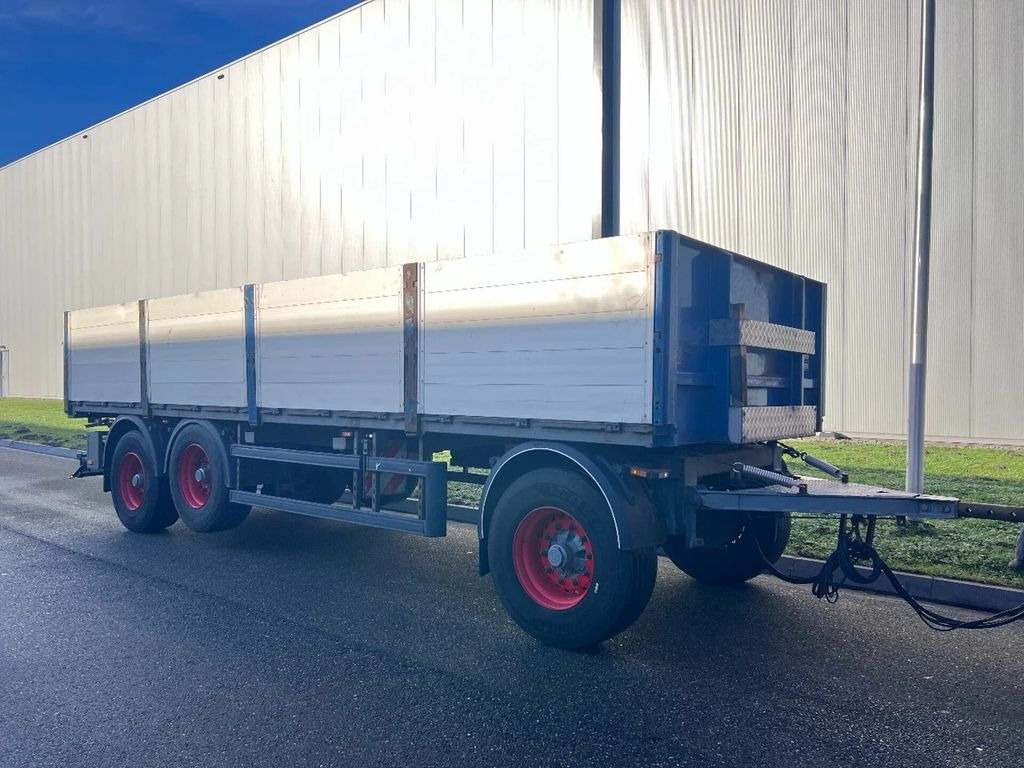 Kel-Berg 3 AXLE - OPEN BOX 7,55 METER + LIFTING AXLE - Dropside/ Flatbed trailer: picture 1 Kel-Berg 3 AXLE - OPEN BOX 7,55 METER + LIFTING AXLE - Dropside/ Flatbed trailer: picture 1