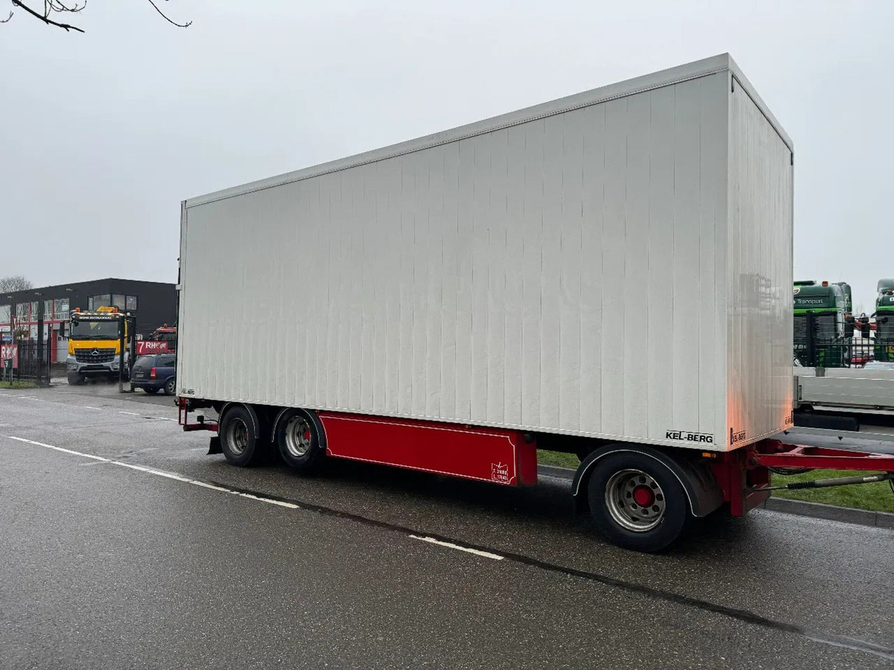 Kel-Berg D24B3 - 3 AXLE BPW + ZEPRO ZHD 250-155 MA - Closed box trailer: picture 1 Kel-Berg D24B3 - 3 AXLE BPW + ZEPRO ZHD 250-155 MA - Closed box trailer: picture 1