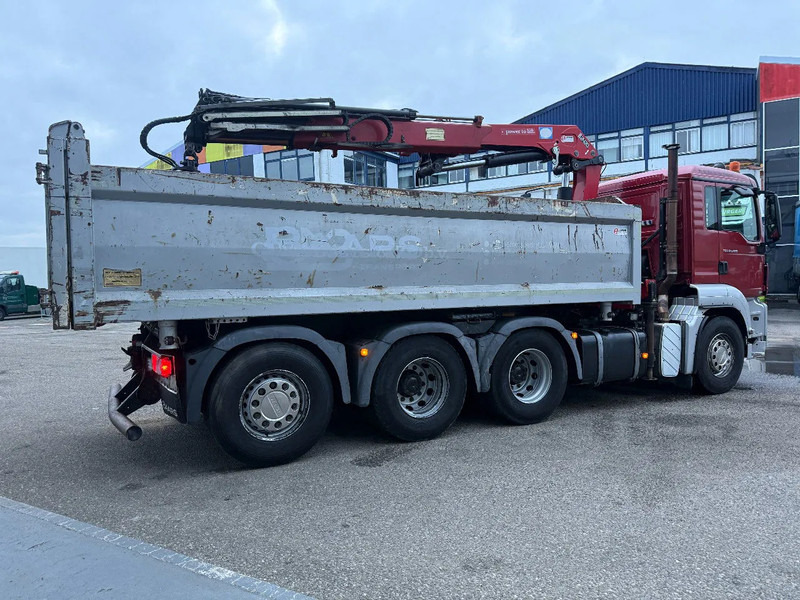 Crane truck MAN TGS 35.480 8X4 + HMF 2420-K3 REMOTE + TIPPER: picture 11 Crane truck MAN TGS 35.480 8X4 + HMF 2420-K3 REMOTE + TIPPER: picture 11