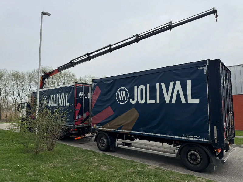 MAN TGX 26.480 6X2 - EURO 6 + PALFINGER PK20002 + REMOTE + LECITRAILER HANGER - Curtainsider truck, Crane truck: picture 3 MAN TGX 26.480 6X2 - EURO 6 + PALFINGER PK20002 + REMOTE + LECITRAILER HANGER - Curtainsider truck, Crane truck: picture 3