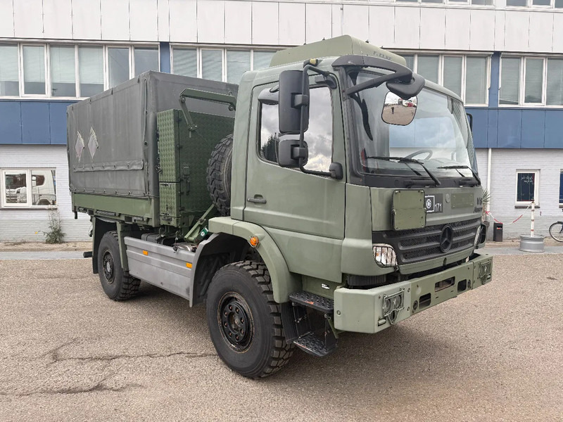 Mercedes-Benz ATEGO 1018 A 4X4 ONLY 63965 KM - Curtainsider truck: picture 3 Mercedes-Benz ATEGO 1018 A 4X4 ONLY 63965 KM - Curtainsider truck: picture 3