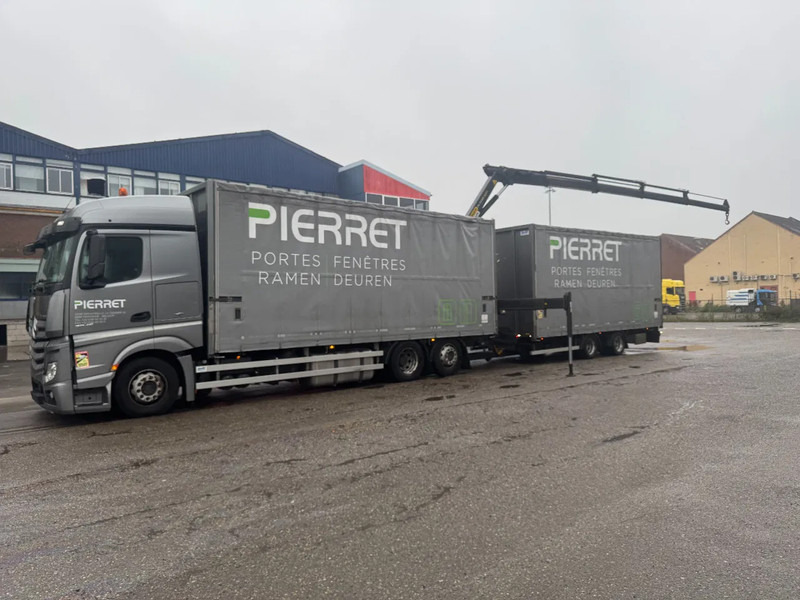 Mercedes-Benz Actros 2645 PALFINGER PK 19 + REMOTE CONTROL + ROYEN HANGER COMPLETE 2017! - Curtainsider truck, Crane truck: picture 2 Mercedes-Benz Actros 2645 PALFINGER PK 19 + REMOTE CONTROL + ROYEN HANGER COMPLETE 2017! - Curtainsider truck, Crane truck: picture 2