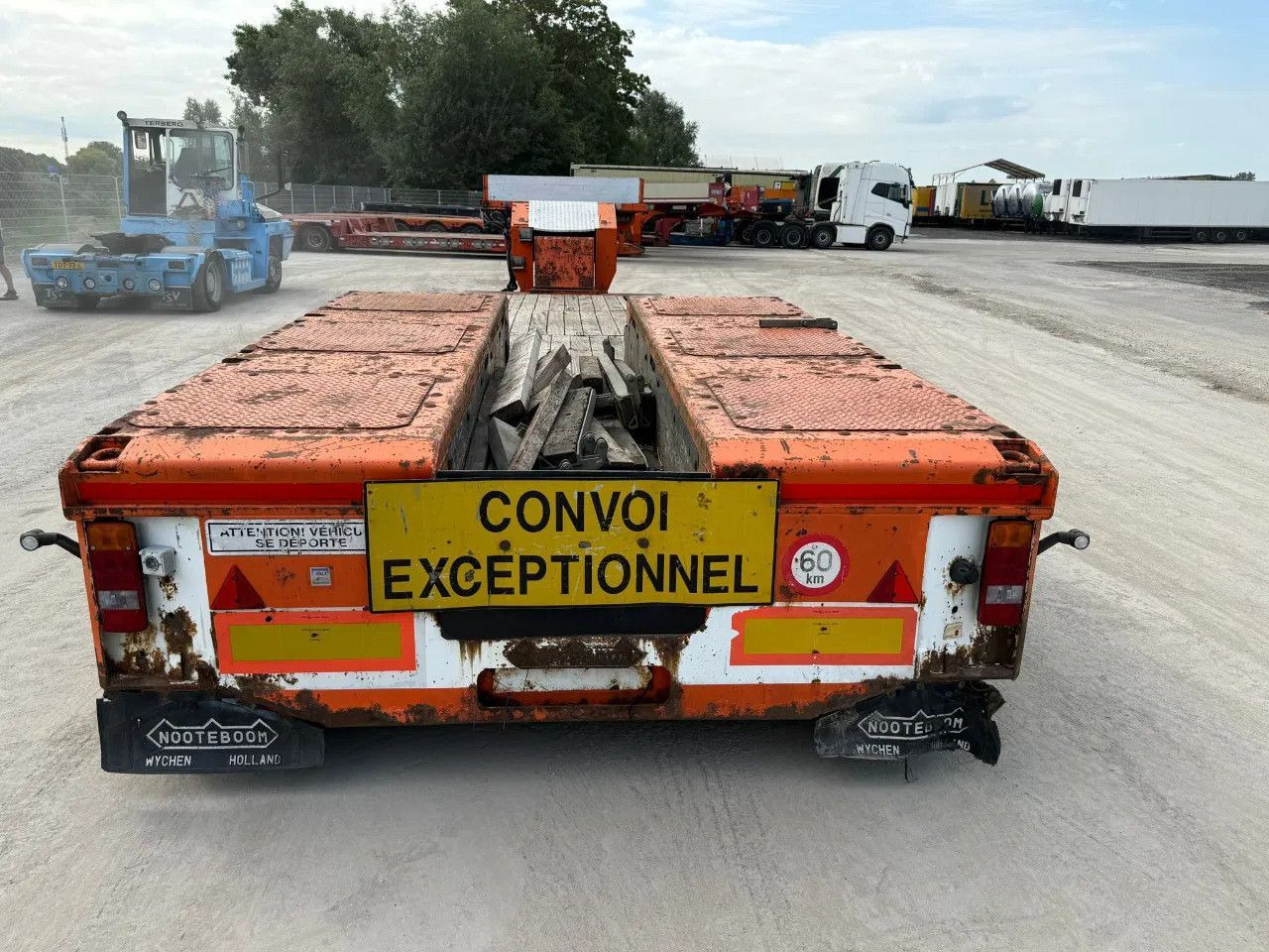 Low loader semi-trailer Nooteboom EURO-59-03 P 5,3 METER EXTANDABLE 3X STEERING: picture 6