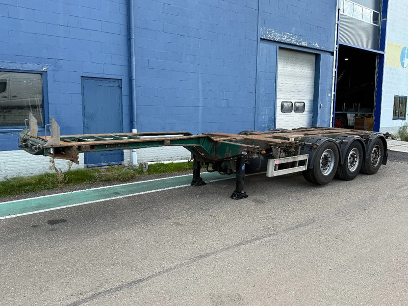 Pacton MULTICHASSIS - 3x EXTENDABLE! - Container transporter/ Swap body semi-trailer: picture 1 Pacton MULTICHASSIS - 3x EXTENDABLE! - Container transporter/ Swap body semi-trailer: picture 1