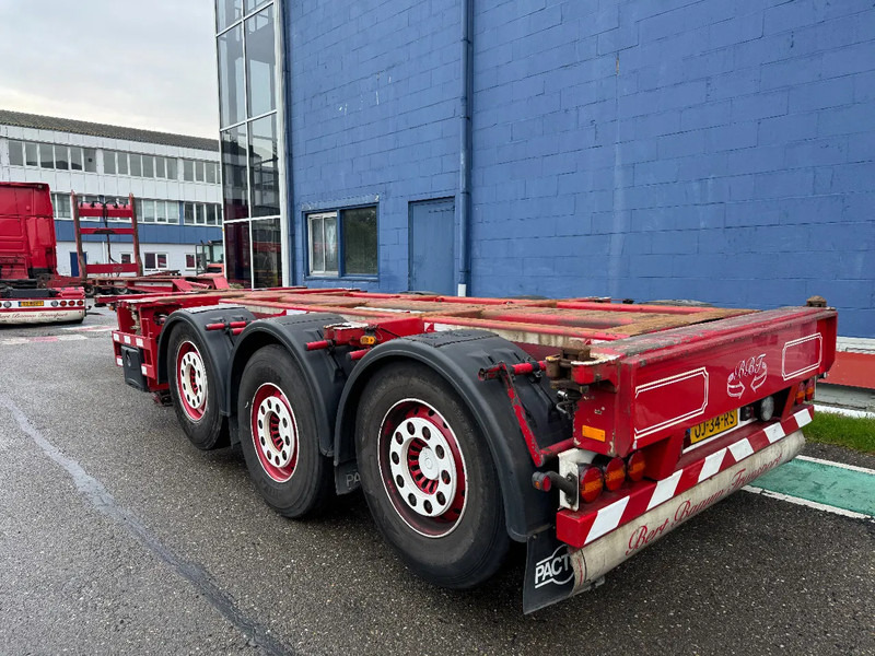 Container transporter/ Swap body semi-trailer Pacton T3 010 MULTICHASSIS DISC BRAKES SAF AXLES 2X LIFT AXLE: picture 6 Container transporter/ Swap body semi-trailer Pacton T3 010 MULTICHASSIS DISC BRAKES SAF AXLES 2X LIFT AXLE: picture 6