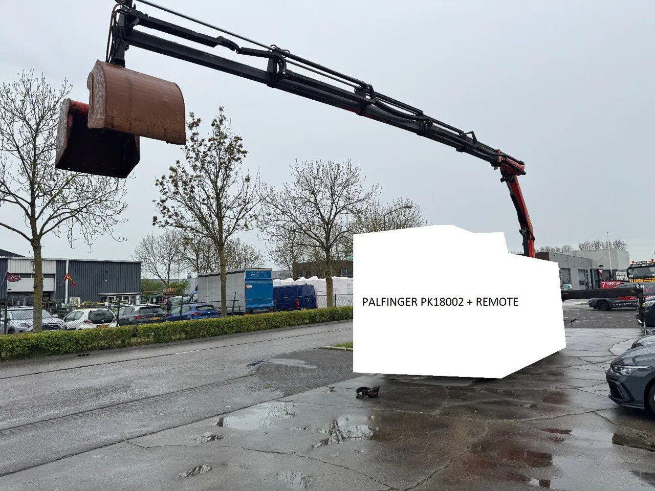 Palfinger PK 18002 + REMOTE + GRAPPLE + 5 HYDRAULIC EXTENT - Loader crane: picture 2 Palfinger PK 18002 + REMOTE + GRAPPLE + 5 HYDRAULIC EXTENT - Loader crane: picture 2